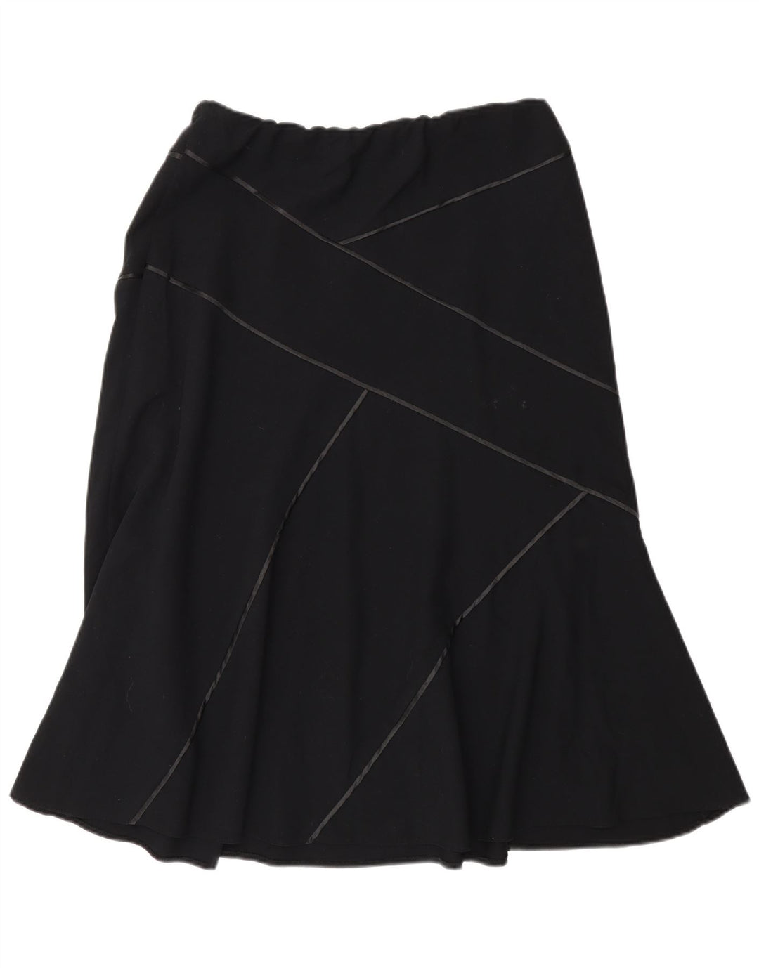 Marks & Spencer Jupe trapèze pour femme UK 14 Medium W30 Noir Polyester