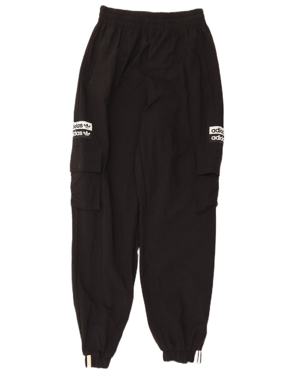 Adidas Pantalon de survêtement graphique pour femme Joggers UK 8 Small Noir