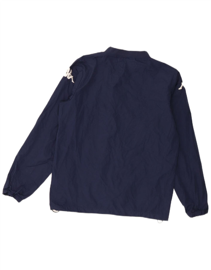 Kappa Homme Graphic Graphic Top Manches Longues Bleu Marine Moyen Polyester