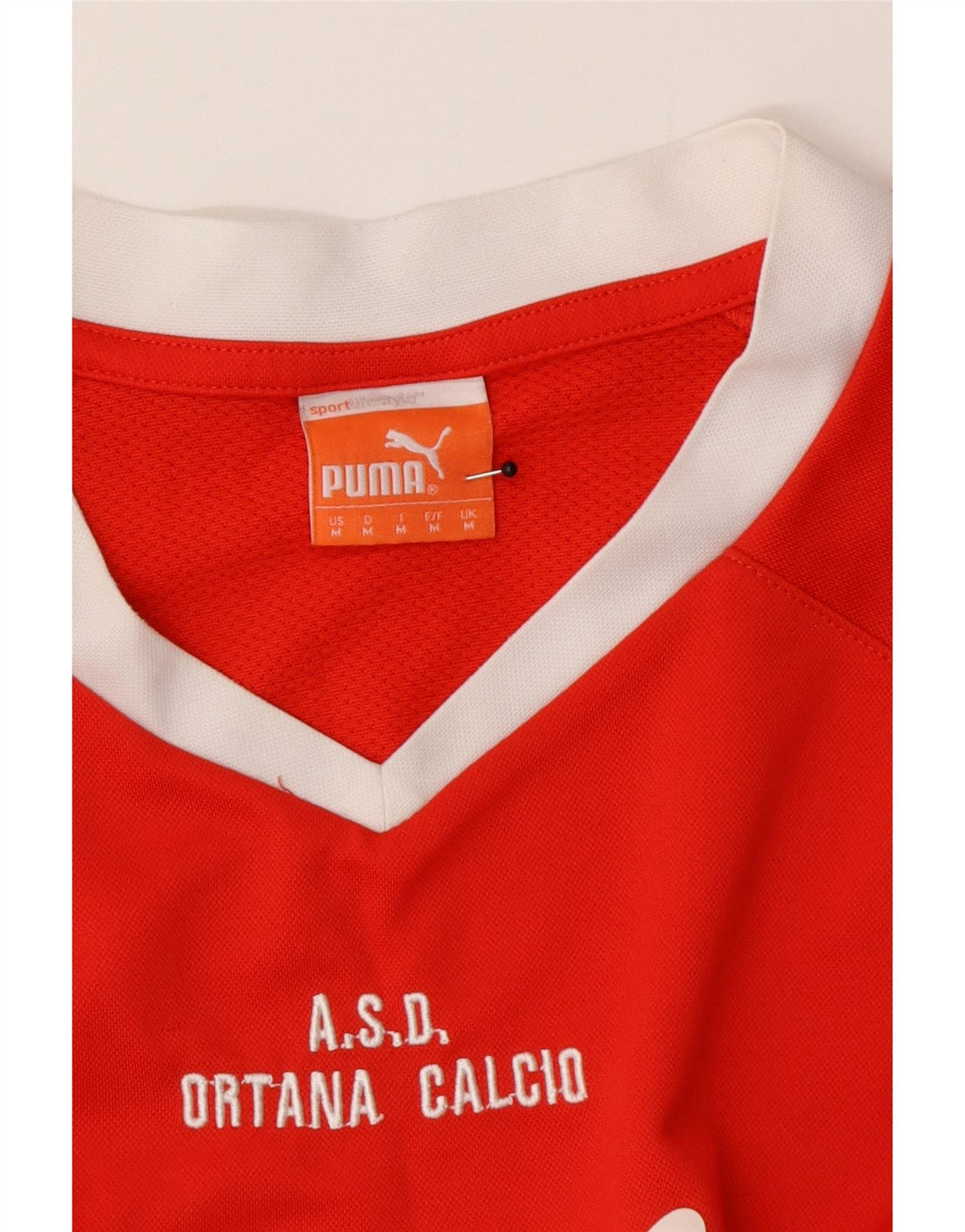 Puma Tee-Shirt Graphic Homme Rouge Moyen Colourblock