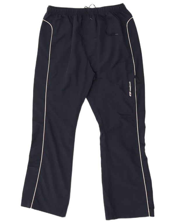 Reebok Pantalon de Survêtement Cargo Homme Bleu Marine Large