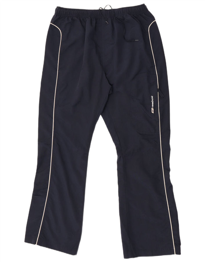 Reebok Pantalon de Survêtement Cargo Homme Bleu Marine Large