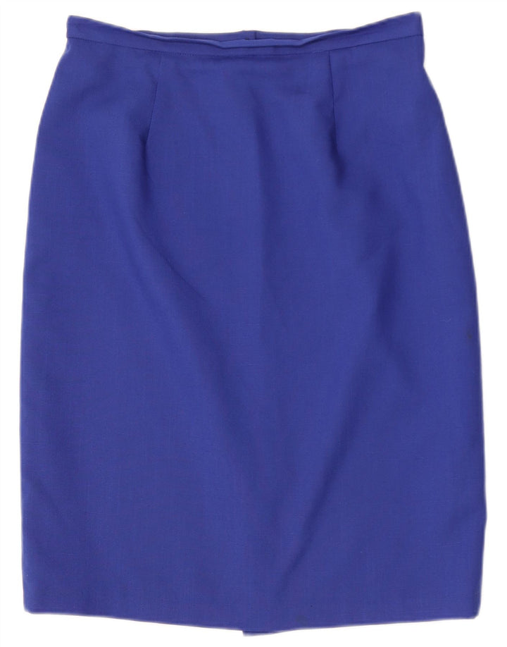 Berkertex Ensemble jupe 2 pièces 4 boutons pour femme UK 14 Grand Bleu Polyester