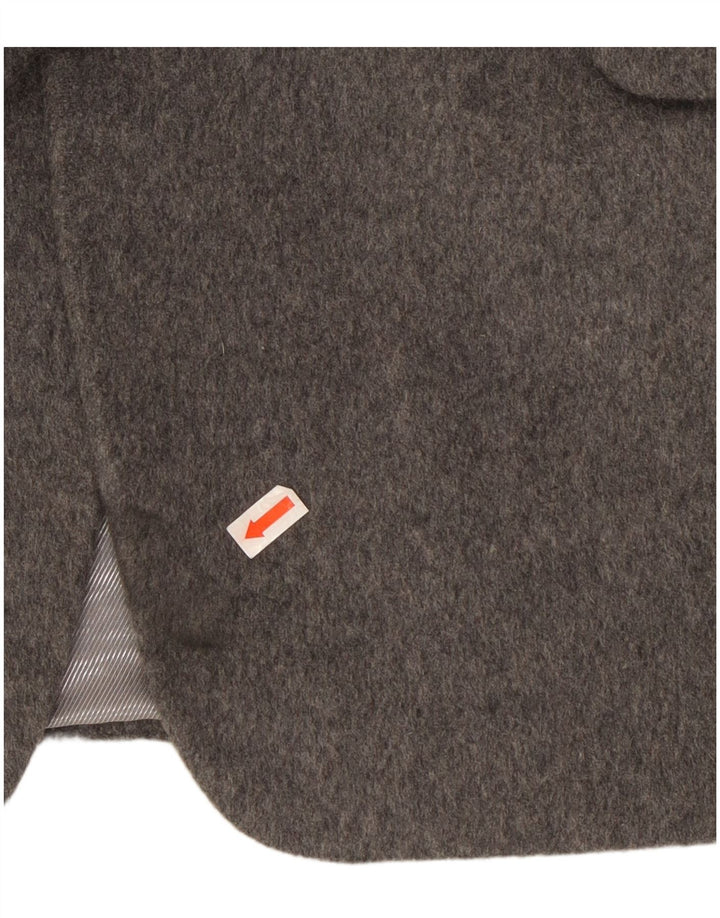 LANIFICIO DEL CASENTINO Veste blazer 3 boutons pour homme UK 38 Gris moyen