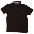 Tommy Hilfiger Polo Homme Grand Noir Coton
