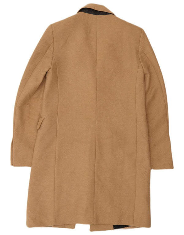 Zara Womens Pardessus UK 6 XS Beige Classique