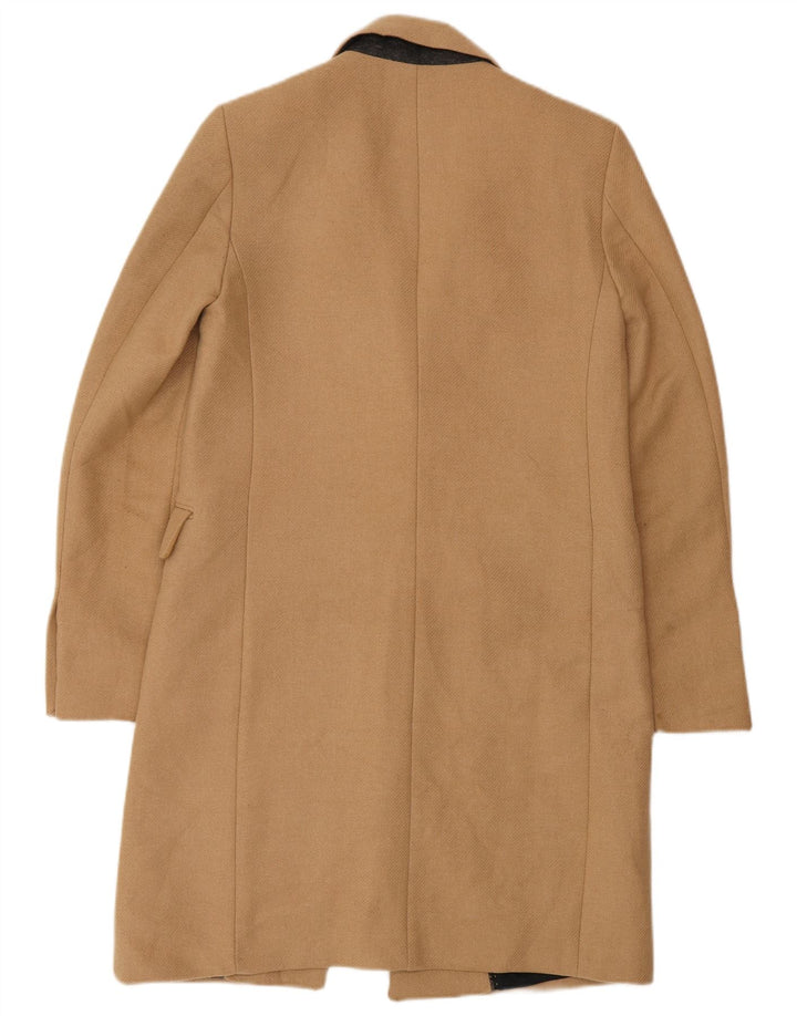 Zara Womens Pardessus UK 6 XS Beige Classique