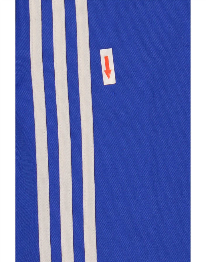 Adidas Haut de survêtement Climalite pour homme UK 38/40 Bleu moyen