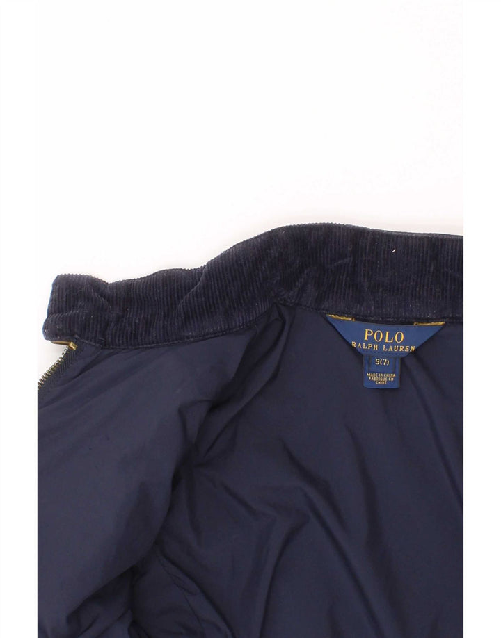 Polo Ralph Lauren Veste matelassée fille 6-7 ans Small Bleu marine Polyester