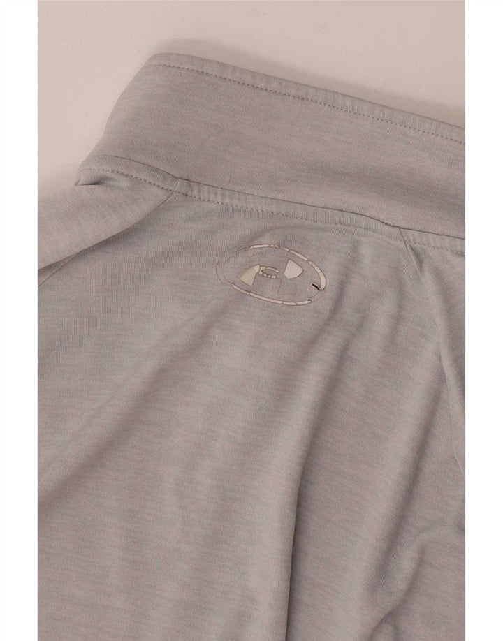 Under Armour Haut à col zippé et manches longues pour hommes Petit gris Polyester