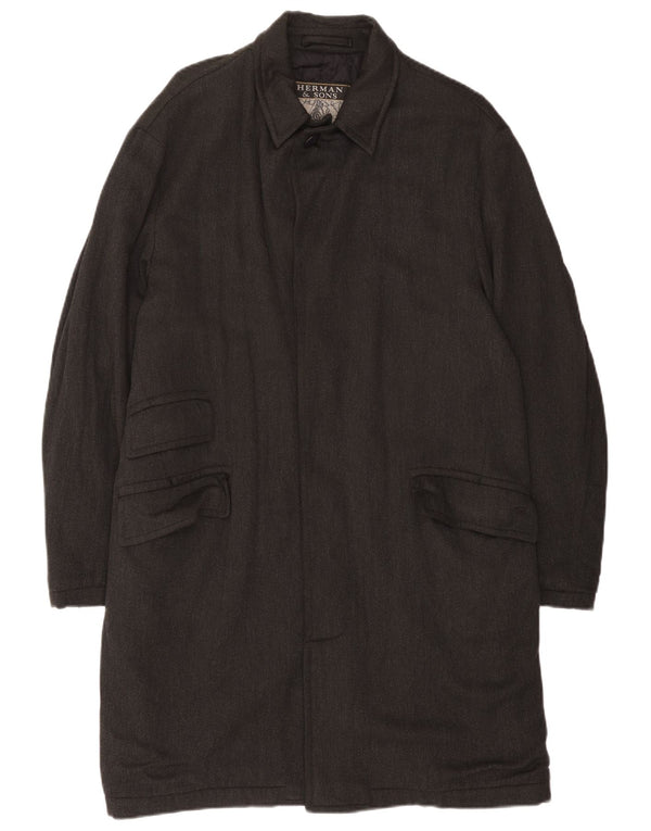 Herman & Sons Manteau pour homme UK 40 Large Gris