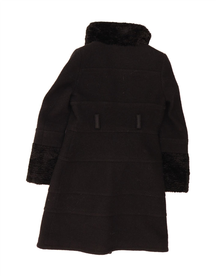 KAREN MILLEN Womens Overcoat UK 10 Small Black Wool Vintage Karen Millen and Second-Hand Karen Millen from Messina Hembry 