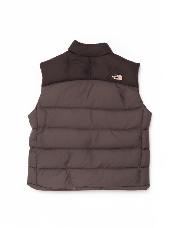 The North Face Gilet rembourré pour homme UK 42 XL Gris Colorblock Nylon