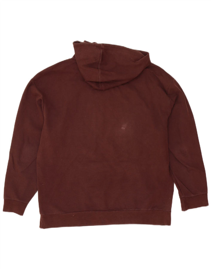 Zara Pull à capuche pour homme Large Marron