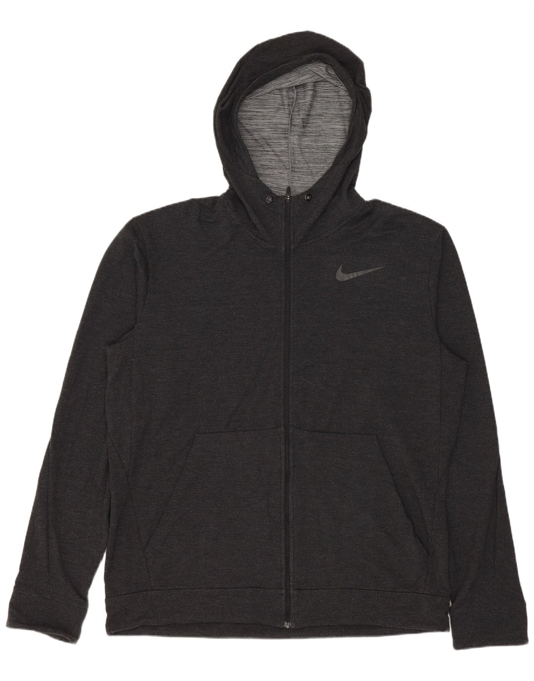 Nike Dri Fit Zip Sweat à capuche pour homme Gris Rayonne
