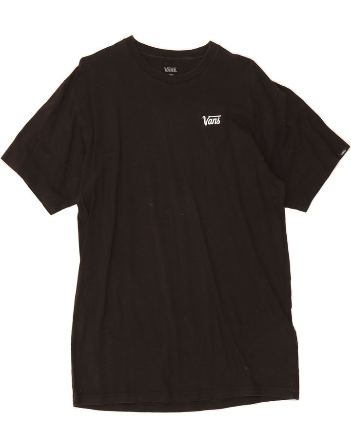 VANS Mens T-Shirt Top UK 16 Large Black Cotton Vintage Vans and Second-Hand Vans from Messina Hembry 