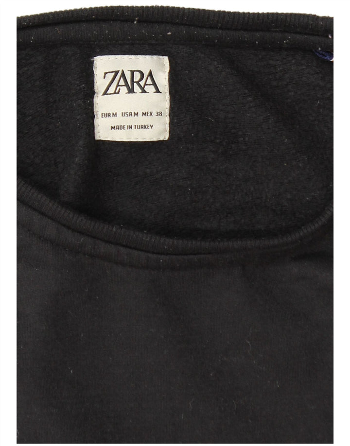 Zara Sweat-shirt pour homme Noir moyen