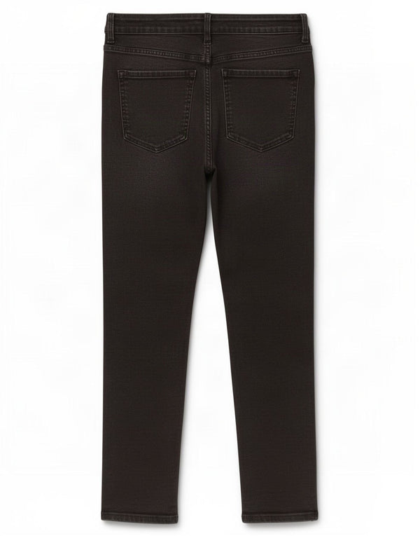 Marks & Spencer Jean slim pour femme UK 14 Large W32 L27 Coton noir
