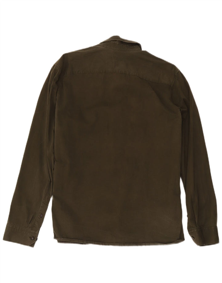 Ted Baker Chemise Homme Taille 5 XL Kaki Coton