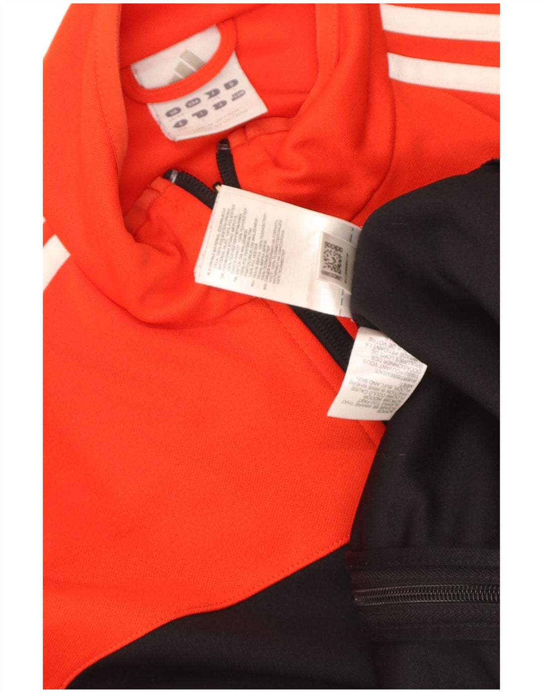 Adidas Veste de survêtement pour homme UK 38/40 Orange moyen Colourblock