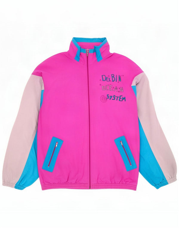 Dubin Veste de survêtement à capuche pour homme IT 52 Large Pink Colourblock
