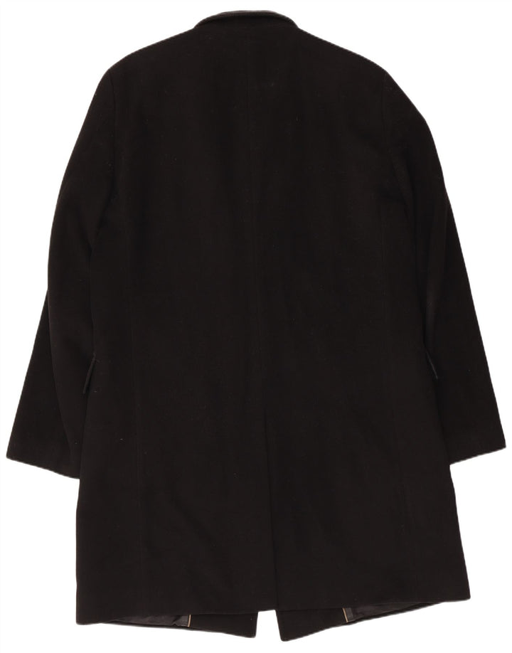 Hugo Boss Manteau pour homme IT 54 2XL Laine vierge noire