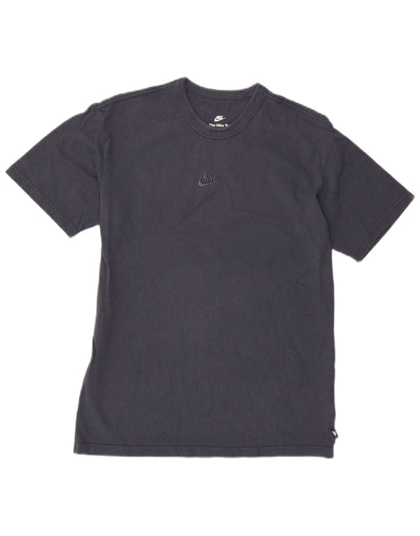 Nike T-shirt coupe ample pour homme en coton bleu marine Taille S