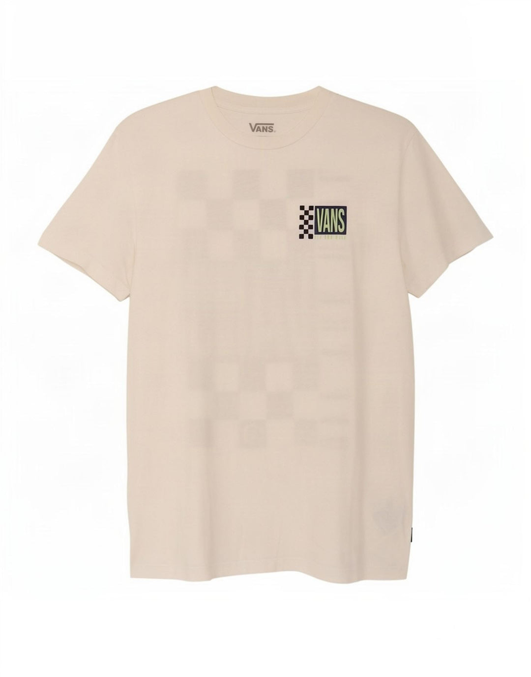 Vans T-shirt graphique pour hommes, petit haut en coton blanc