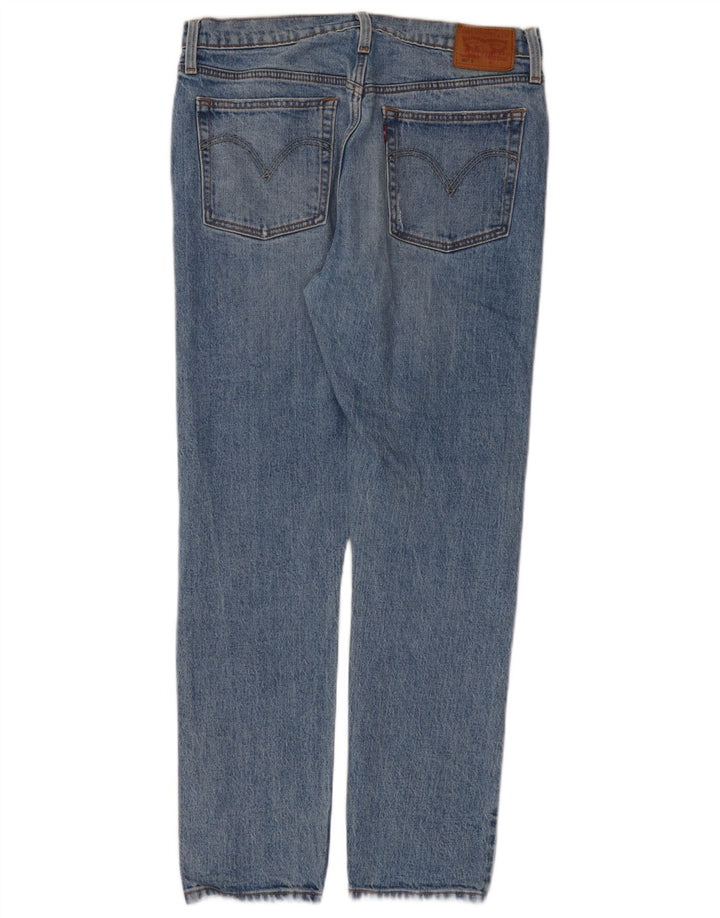 Levi's Jean Droit 501 Femme Bleu W30 L30 Coton Bleu