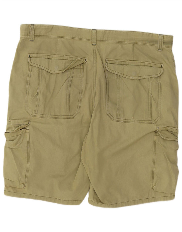 Marks & Spencer Short cargo régulier pour homme W38 XL en coton kaki