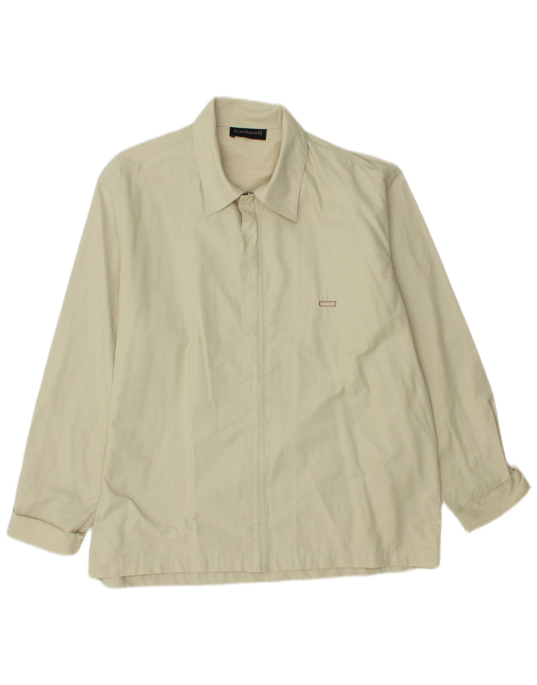 CACHAREL Blouson Bomber Homme IT 54 2XL Beige Coton