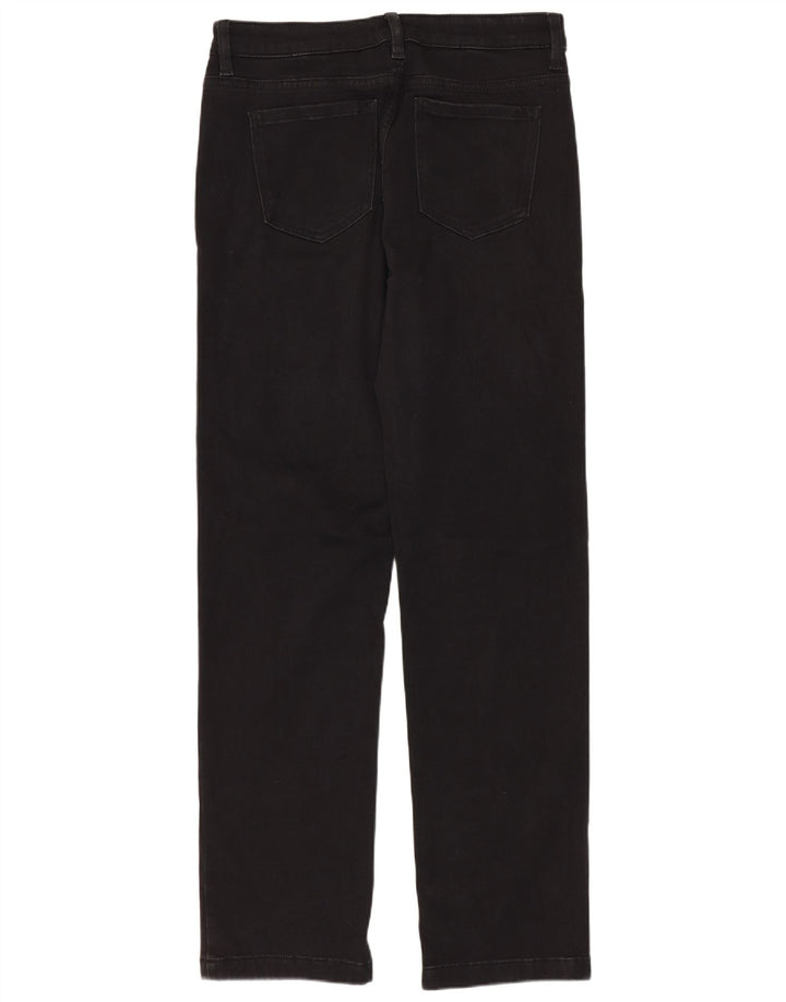Marks & Spencer Jean court droit pour femme UK 12 Medium W28 L29 Noir
