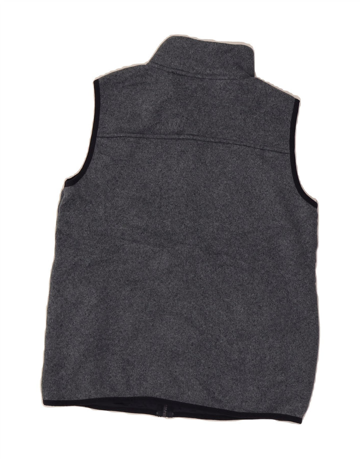 EDDIE BAUER Womens Sleeveless Tracksuit Top Jacket UK 12 Medium Grey Vintage Eddie Bauer and Second-Hand Eddie Bauer from Messina Hembry 