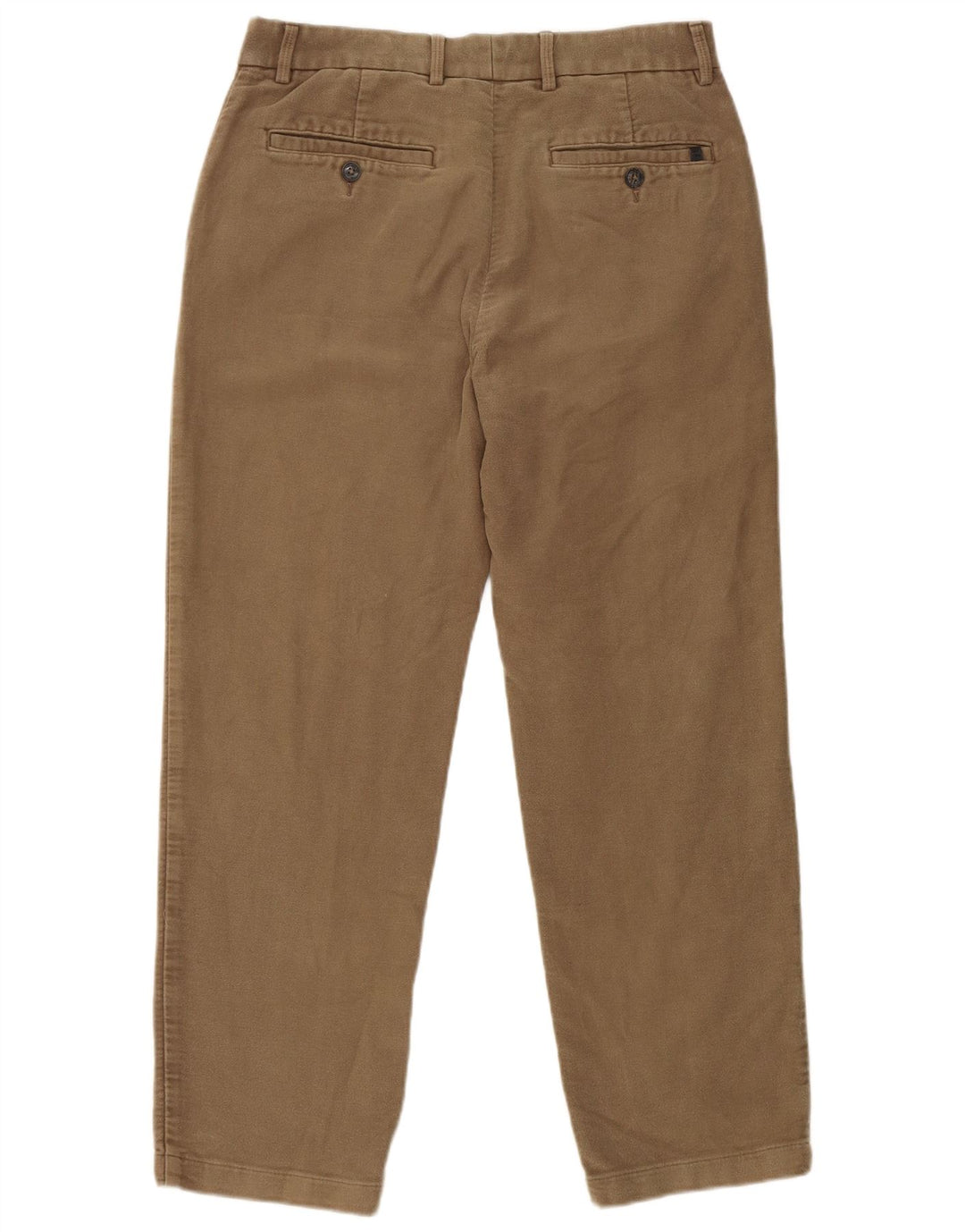 Marks & Spencer Pantalon Chino Regular Femme W32 L29 Coton Beige