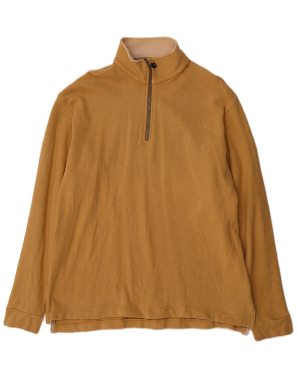 Sergio Tacchini Pull col zippé pour homme XL Marron