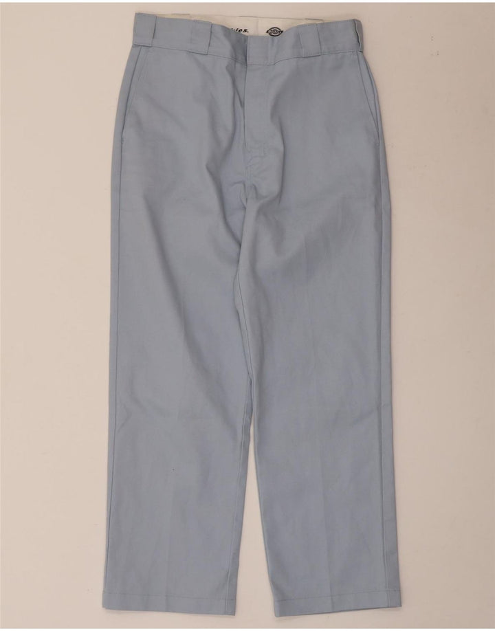 Dickies Pantalon Chino Droit Homme W28 L26 Bleu Polyester