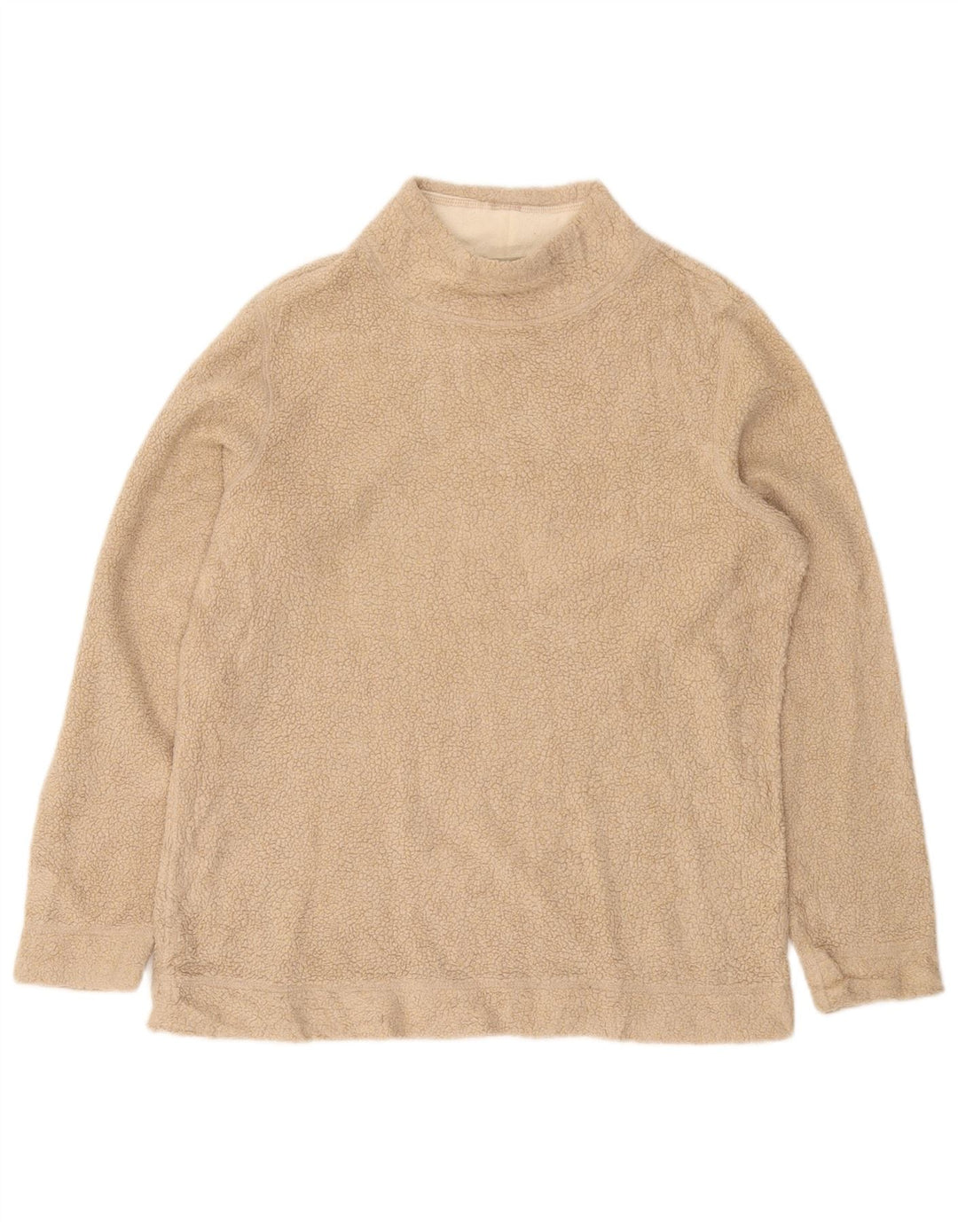 L.L.Bean Pull polaire pour femme UK 14 Acrylique beige moyen