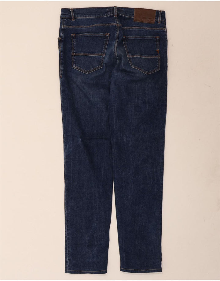 TRUSSARDI Jean Slim W33 L30 Bleu Coton Homme