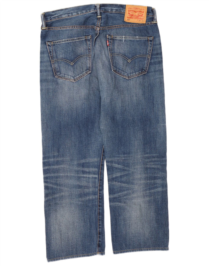 Levi's Jean 501 Cropped Homme Bleu W34 L25