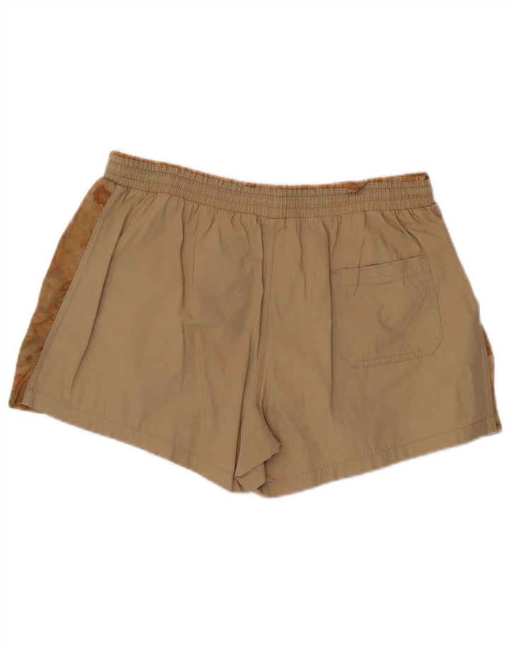 ALVIERO MARTINI Short de Bain à Motif Abstrait Homme Beige Moyen