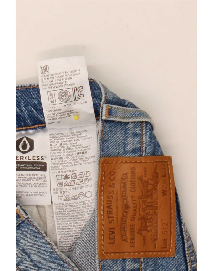 Levi's Jean Slim 512 Tapered Homme Bleu Coton W29 L32