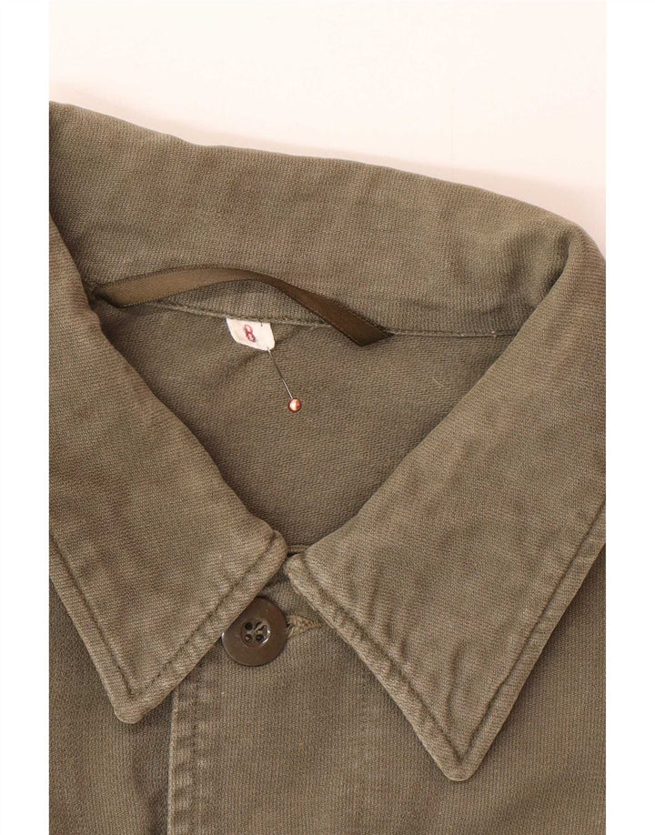 veste militaire homme vintage UK 40 Grand Kaki