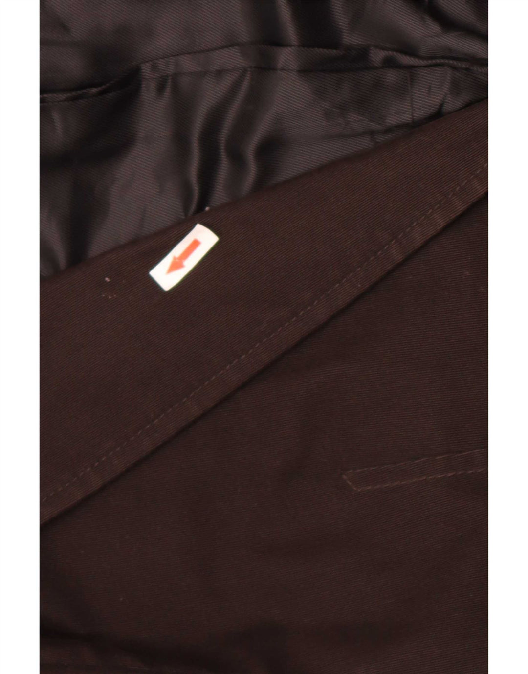 Zara Veste Blazer Militaire 2 Boutons Homme EU 54 XL Coton Marron