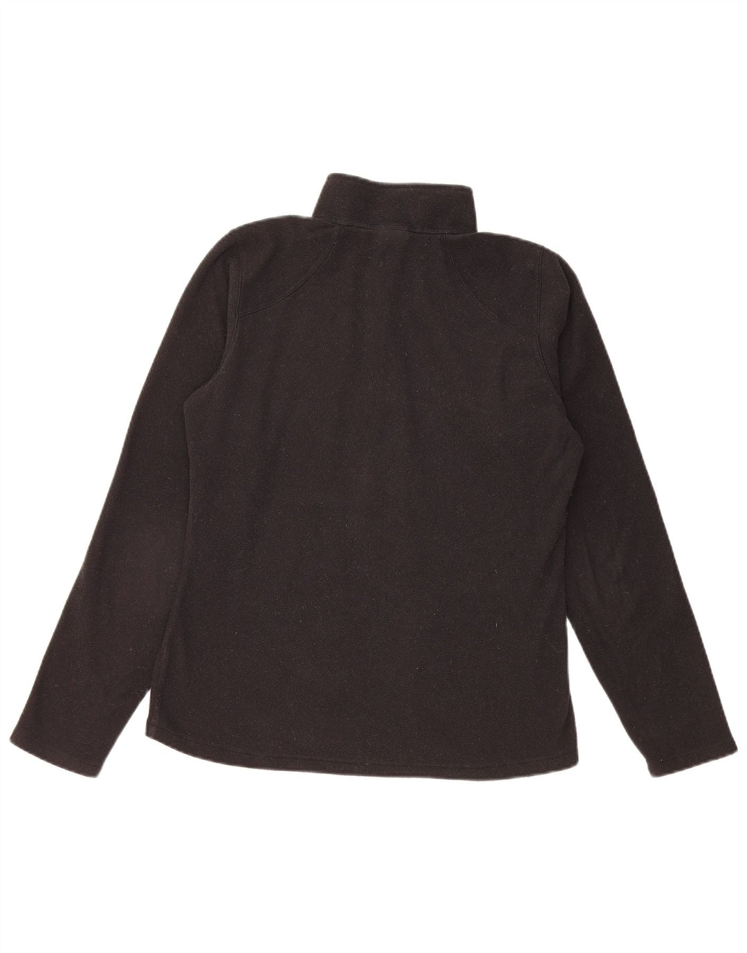 THE NORTH FACE Pull polaire à col zippé pour femme UK 14 Noir moyen Polyester