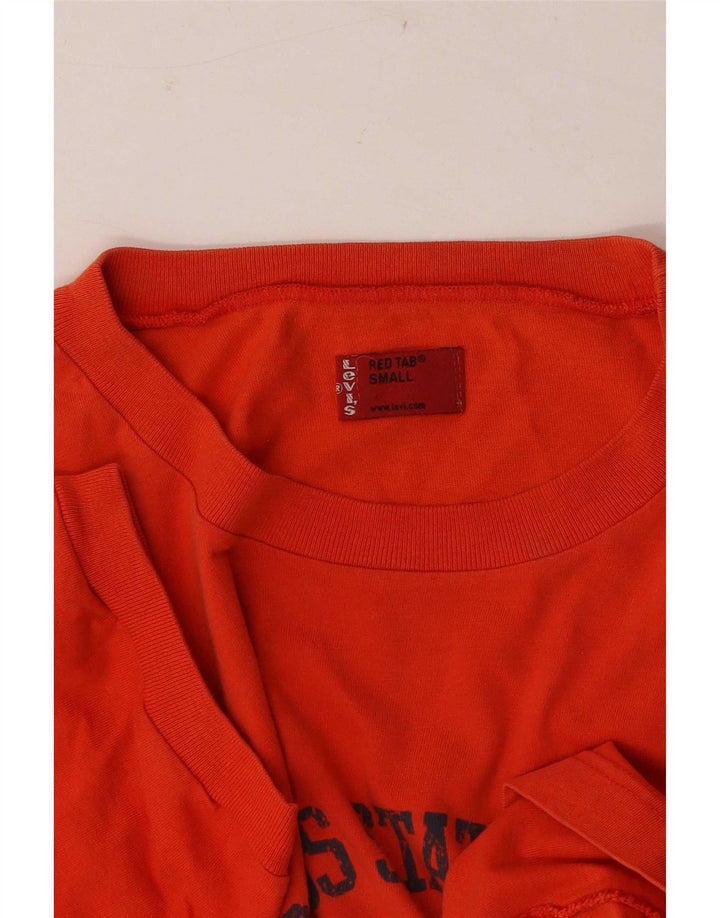 Levi's Tee-Shirt Graphique Homme Petit Orange