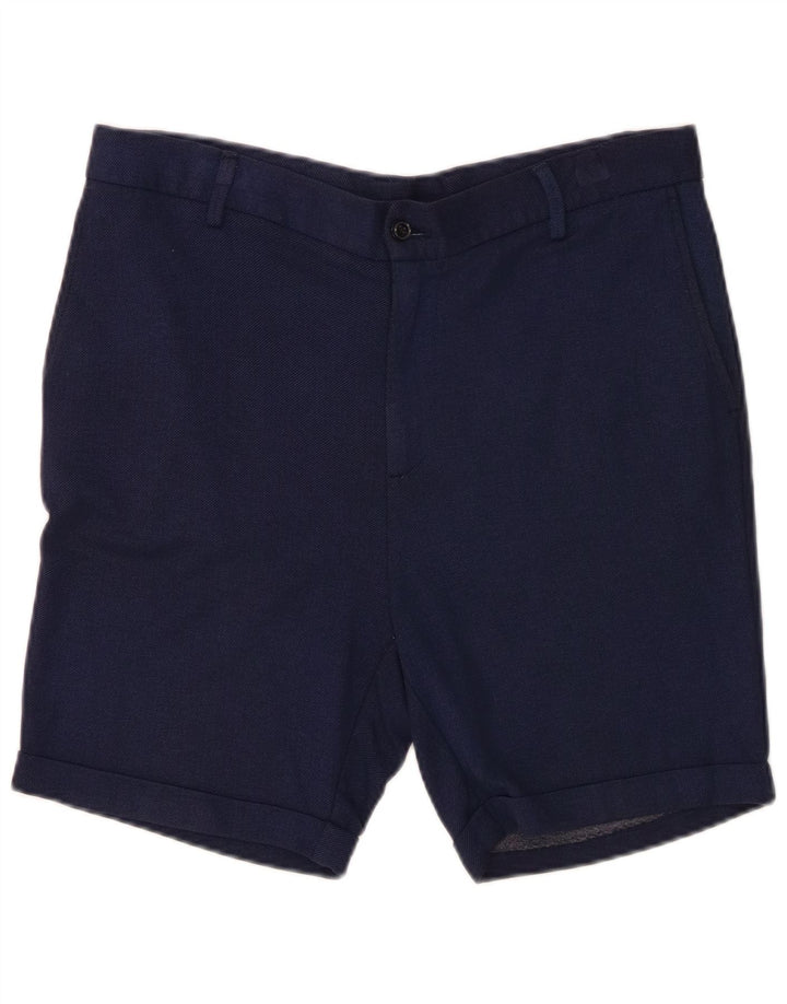 Zara Short Chino Homme EU 40 Medium W31 Bleu Marine