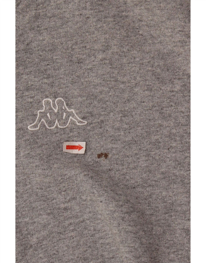 Kappa Haut court à manches longues pour femme UK 18 XL Gris