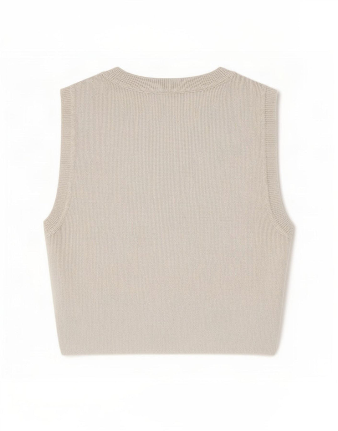 Zara Femmes Crop Débardeur UK 8 Petit Blanc