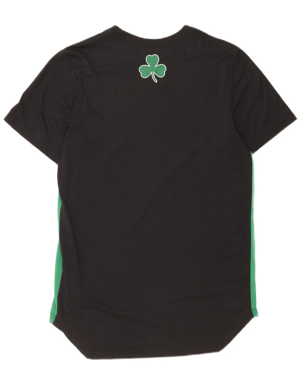 Nike Hommes Boston Celtics Graphic T-Shirt Top Noir Moyen Polyester