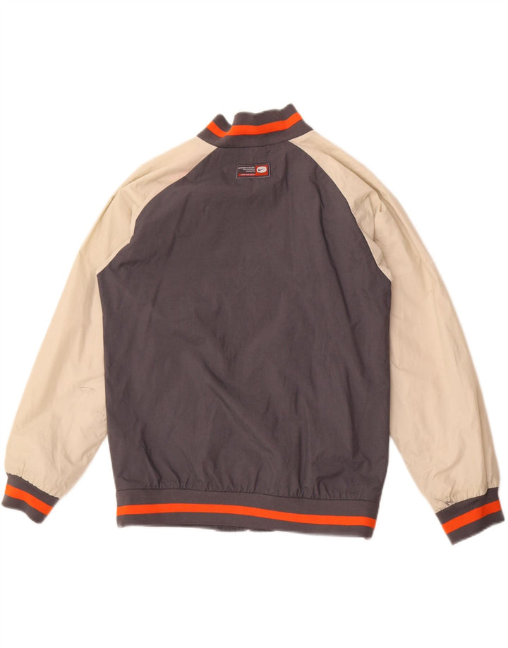 Nike Boys Track & Field Bomber Jacket 12-13 ans Large Gris Colorblock